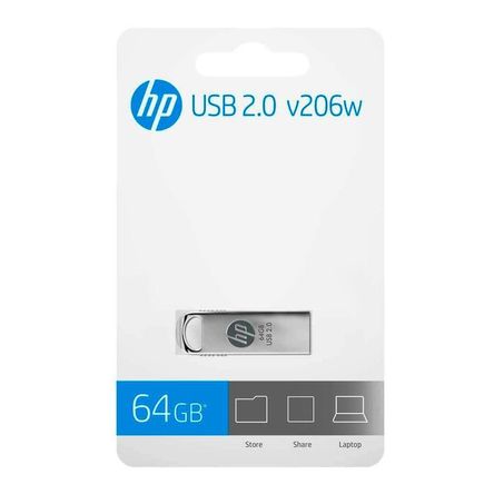 Memoria USB HP 64GB V206W Metal Memoria USB HP 64GB V206W Metal