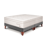 Cama Europea Royal Prince King Gris Paraiso