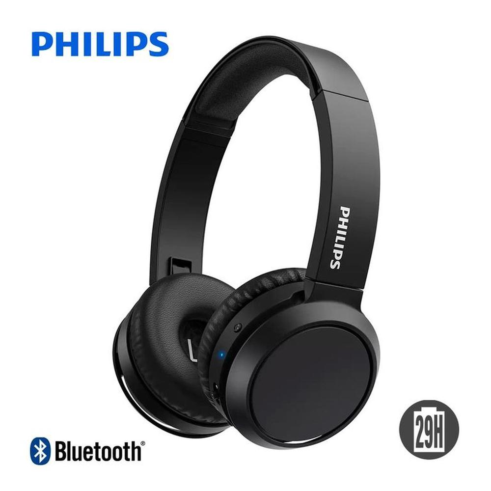 Audífonos Philips TAH4205 Bluetooth C/Micro 29 Hrs Negro Audífonos Philips TAH4205 Bluetooth C/Micro 29 Hrs Negro
