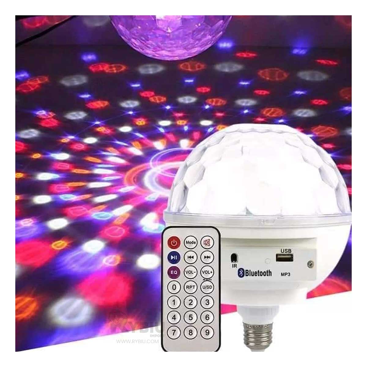 Foco Ergonomico y Versatil en Color Blanco Y+Papel de Regalo