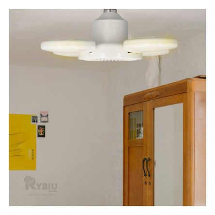 Foco de Vigilancia Practico en Amarillo Y+Stickers