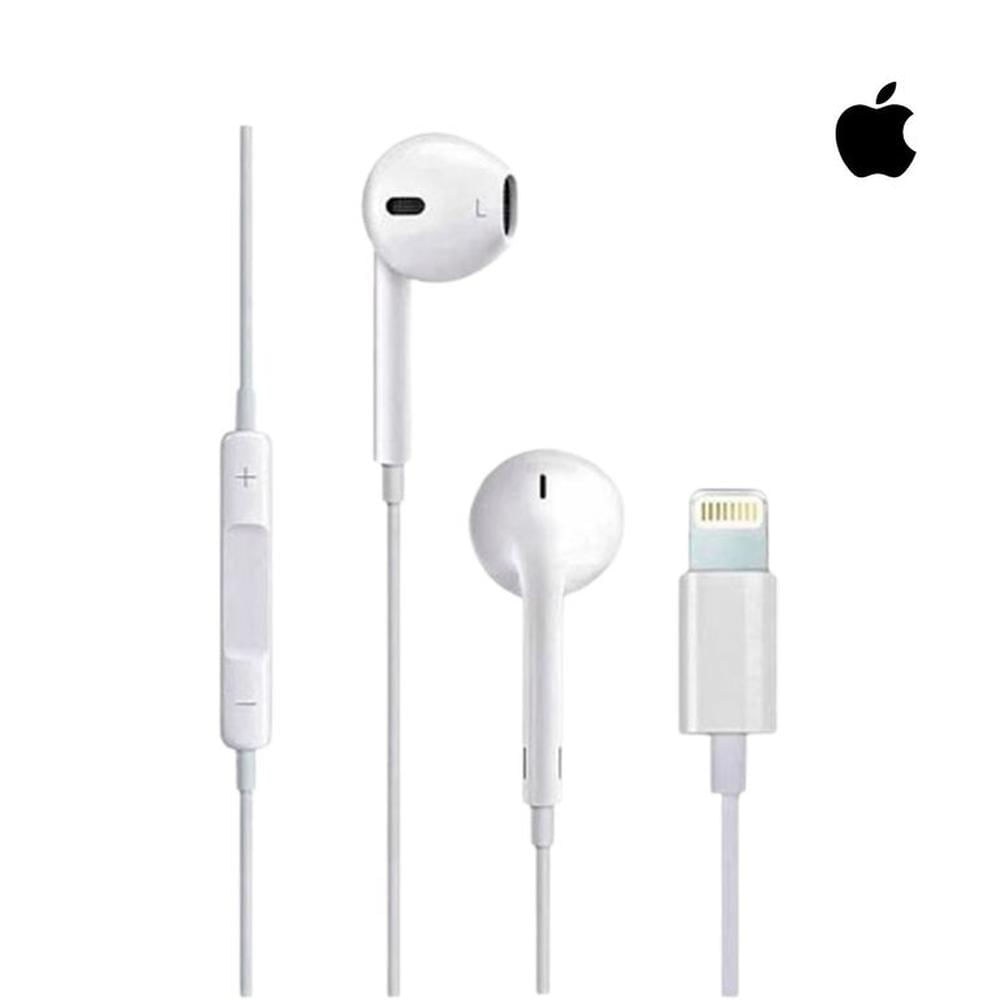 Audífonos Con Conector Lightning Y Mando Integrado A1748 Blanco Audífonos Con Conector Lightning Y Mando Integrado A1748 Blanco