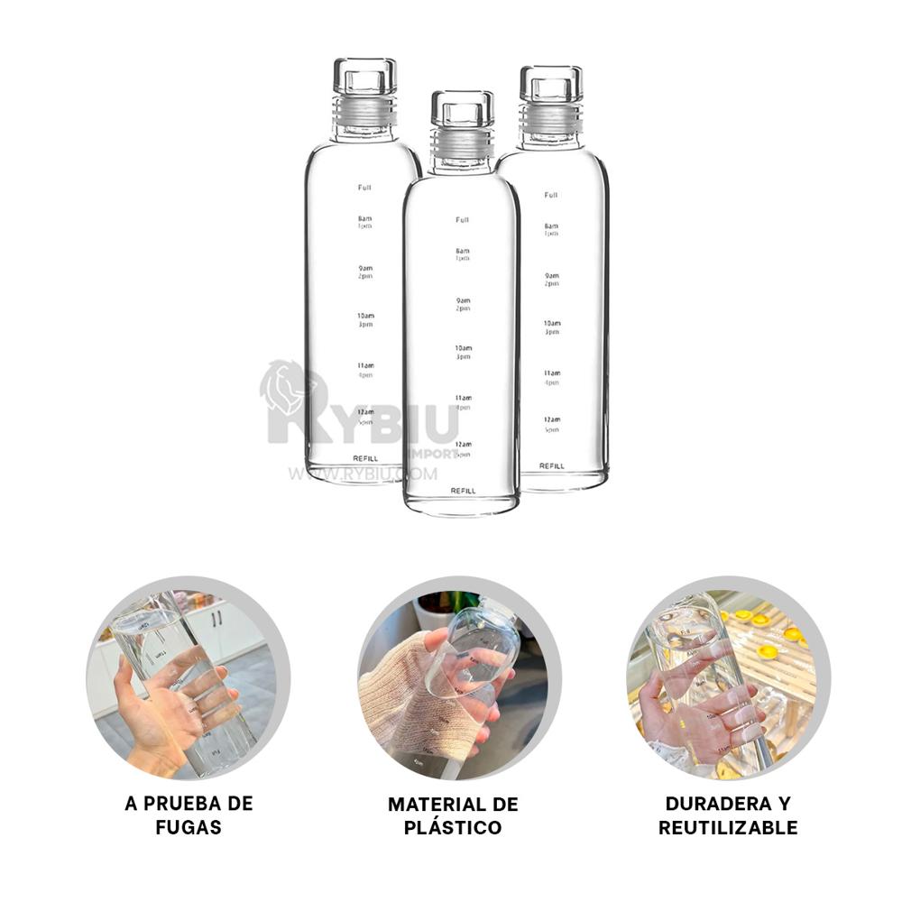 Contenedor Facil de Lavar en Transparente Y+Regalo Stickers