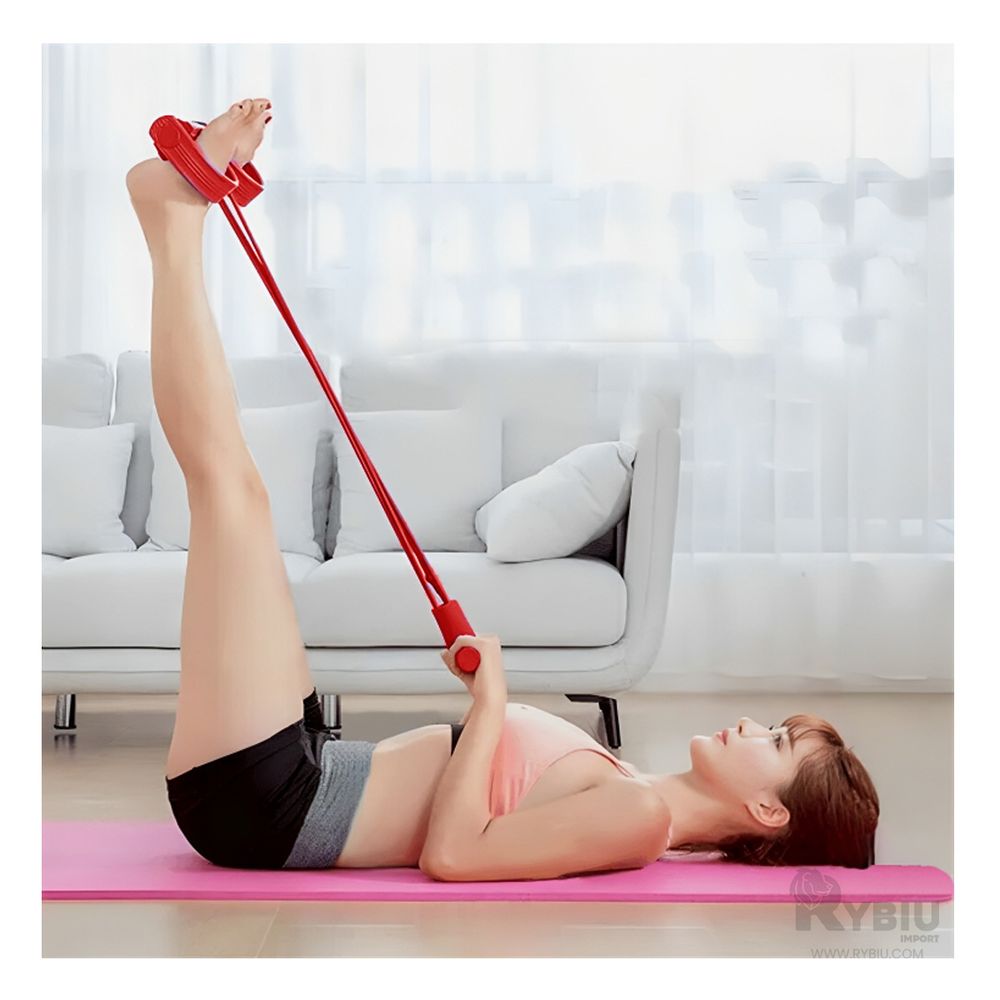 Liga para Entrenamiento Abdominal en Color Rojo Y+Agendita Liga para Entrenamiento Abdominal en Color Rojo Y+Agendita