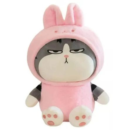 Peluche Gato Emperador Conejo - Mide 25 cm