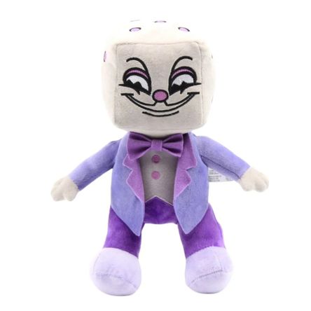 Peluche King Dice Rey Dado 24 cms - Peluche Cuphead