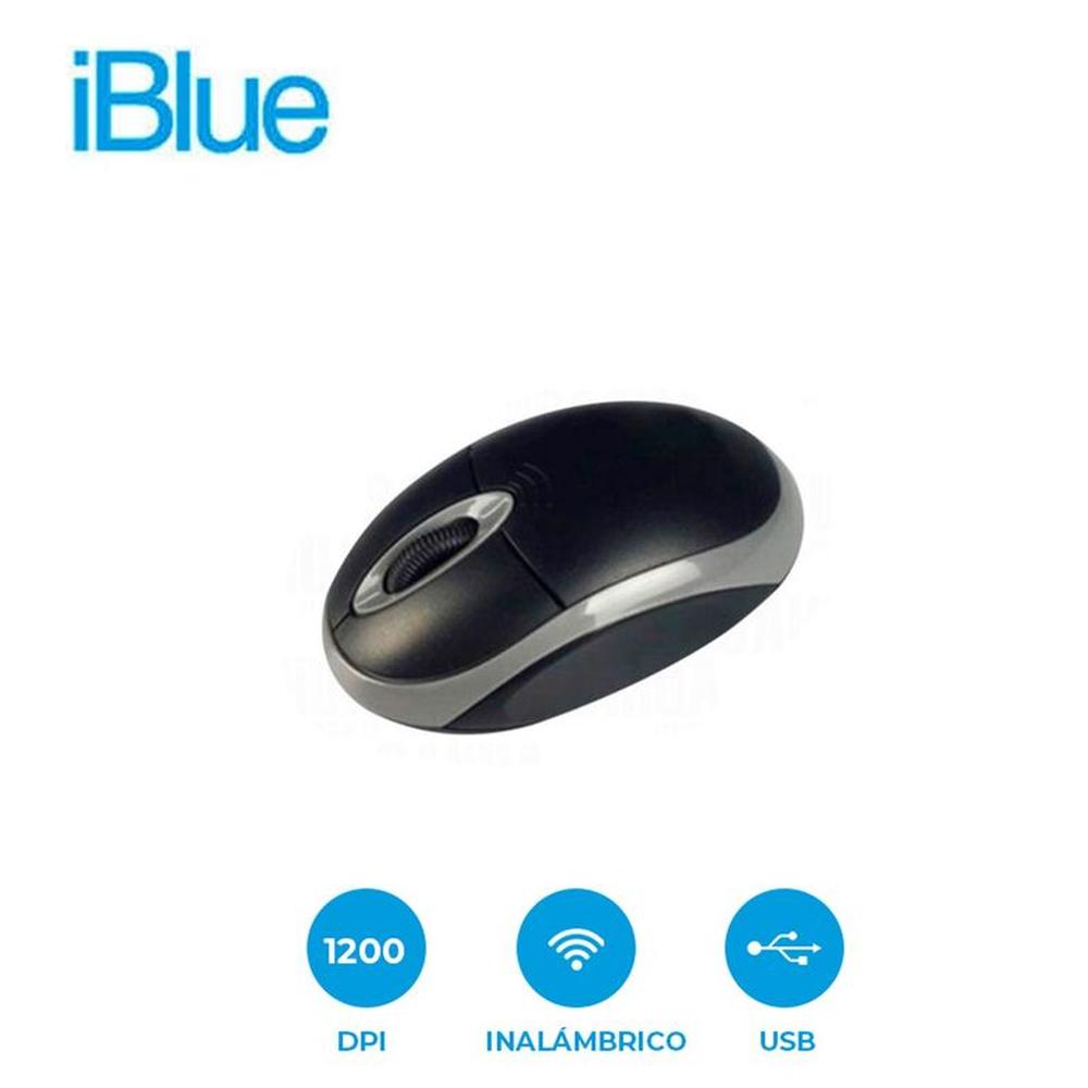 Mouse Iblue Optical Wireless Mw100 BlackGrey Mouse Iblue Optical Wireless Mw100 BlackGrey