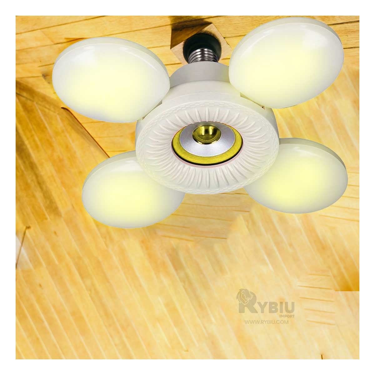 Foco Solar 4 de Facil Uso en Color Amarillo Y+Agendita