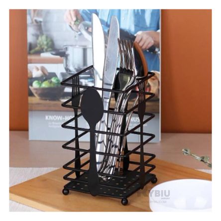 Porta Cuchillo Optimo en Negro Y+Stickers