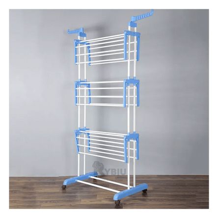 Tendedero Practico Multiuso en Color Celeste Y+Stickers Tendedero Practico Multiuso en Color Celeste Y+Stickers