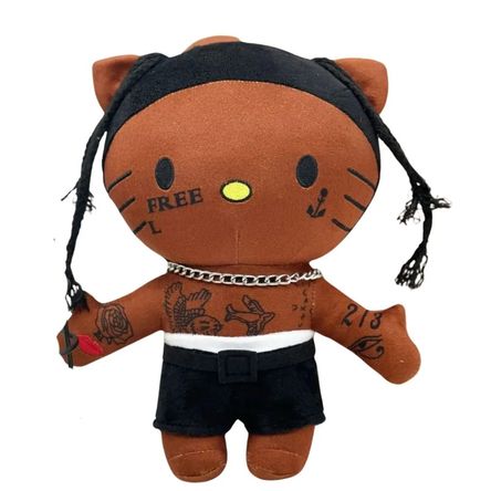 Peluche Travis Scott Kitty Miden 26 cms alto