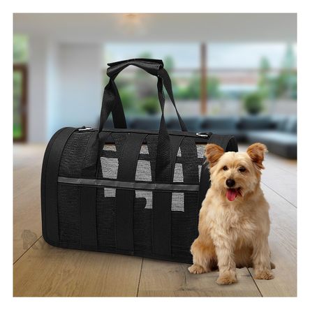 Transportador con Asa para Manos enNegro Y+Papel de Regalo