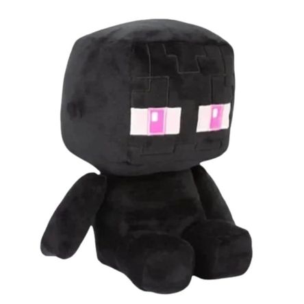 Peluches Enderman Minecraft Importado - Mide 25 cm alto