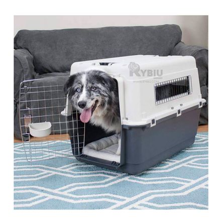 Transportador L80 de Animales Seguro y Comodo Plomo Oscuro