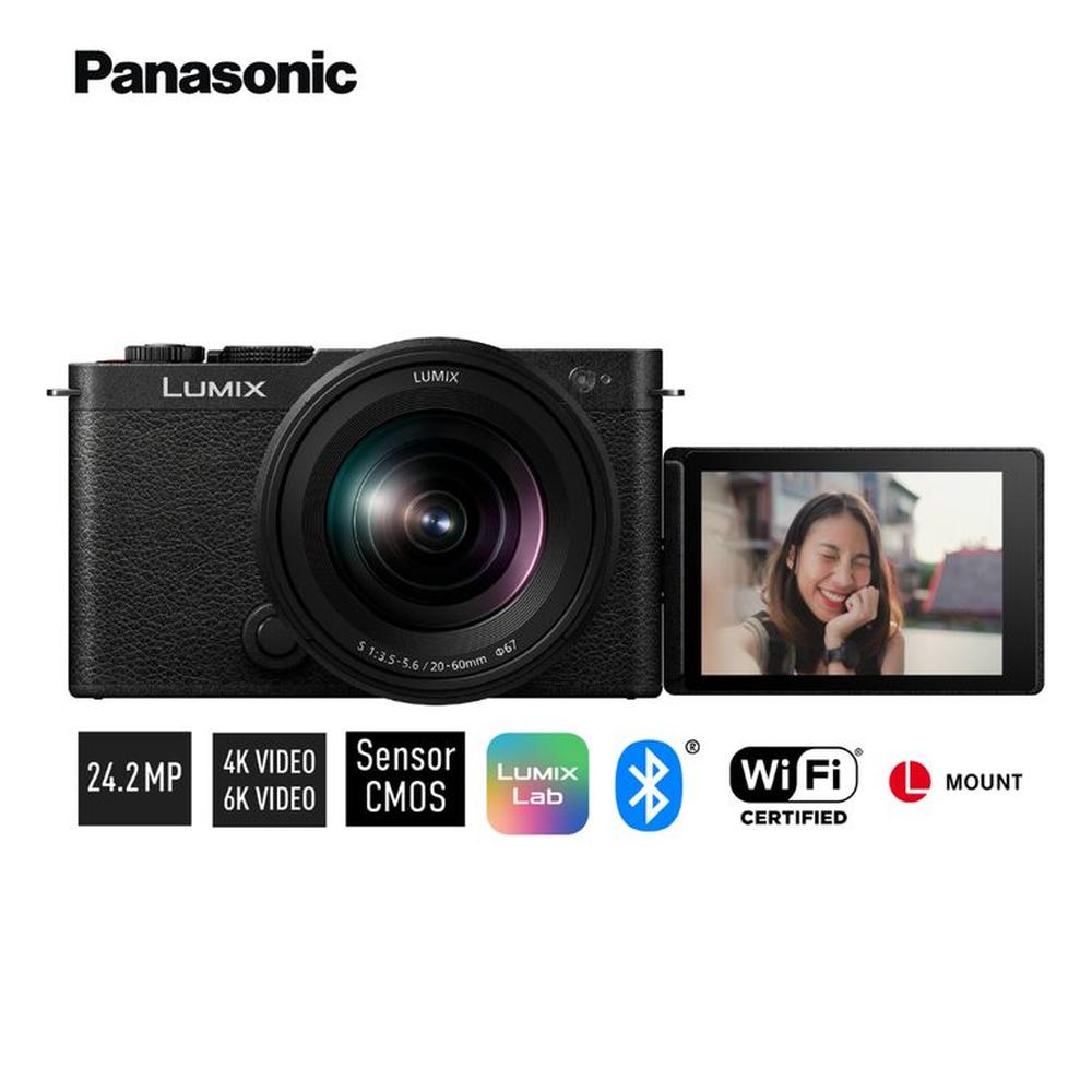 Cámara Digital Mirrorless Profesional Lumix S9 con lente 26mm