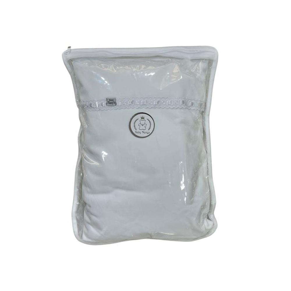 SET SÁBANA BEBÉ CUNA 131X71 BLANCO