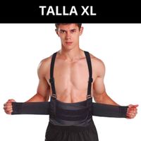 Faja Lumbar Corta Negro XL – MAXSPORTS