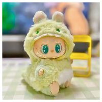 Peluche Labubu Musical Outfit Dinosaurio Verde