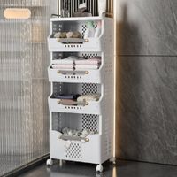Cesta Organizador de Ropa de 4 Niveles
