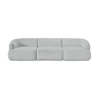 Sofá Premium Mezza - Gris Claro