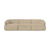 Sofá Premium Mezza - Beige Claro