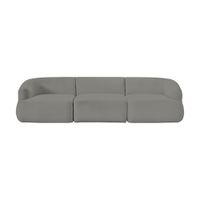 Sofá Premium Mezza - Gris Oscuro