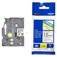 Cinta Laminada Brother TZEFX231 (12mm X 8mts) Negro/Blanco
