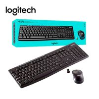 Kit Teclado y Mouse Logitech MK270 Inalámbrico Negro
