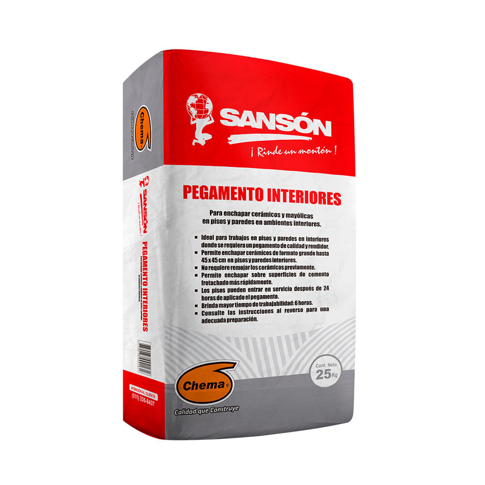 Pegamento Sanson Interior x 25Kg