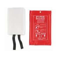 Manta Ignifuga de 1.8 x 1.8 metros hasta 550 Grados Blanca