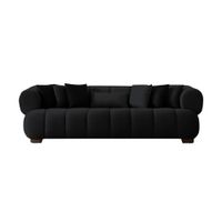 Sofá Premium Foggia - Negro