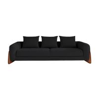 Sofá Premium Asti - Negro