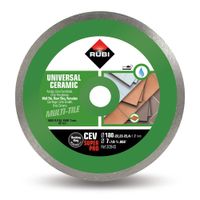 Disco Diamantado Continuo 7"" (180 mm) para Cerámica Rubi CEV-180 SUPERPRO