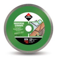 Disco Diamantado Continuo 10"" (250 mm) para Cerámica Rubi CEV-250 SUPERPRO