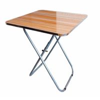 Mesa Plegable cuadrada 70cm x 60cm x 60cm Picnic o Terraza