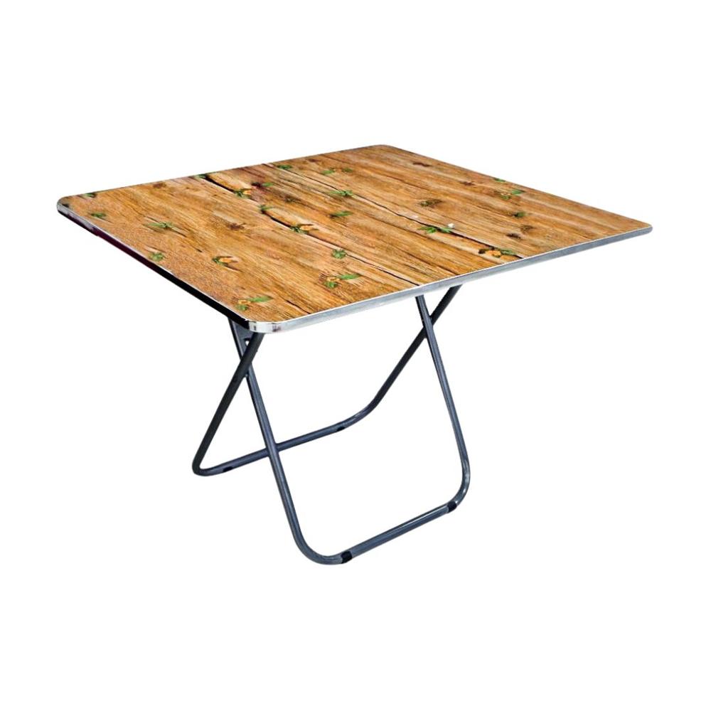 Mesa Plegable cuadrada 70cm x 60cm x 60cm Picnic o Terraza