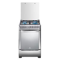 Cocina a Gas Indurama 4 Hornillas Triple llama Florencia con Grill