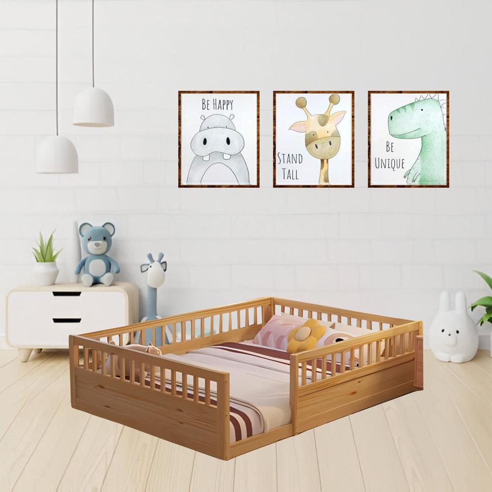 Cama Montessori Musi Plaza y Media