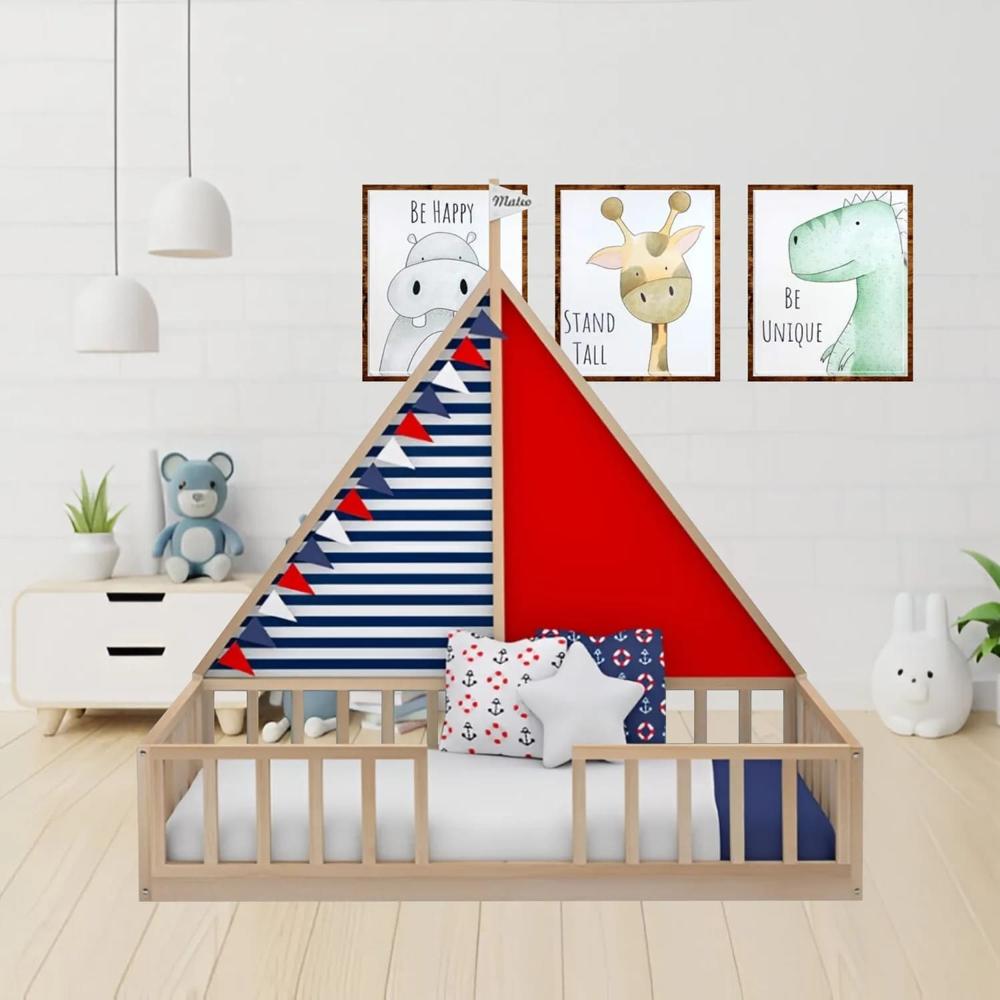 Cama Montessori Cami Plaza y Media + Armado Gratis