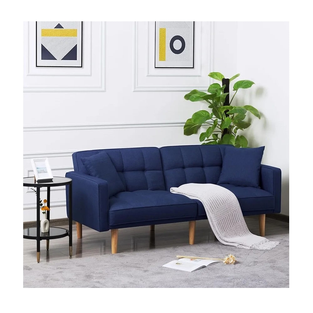 DM SOFÁ CAMA TIME - AZUL