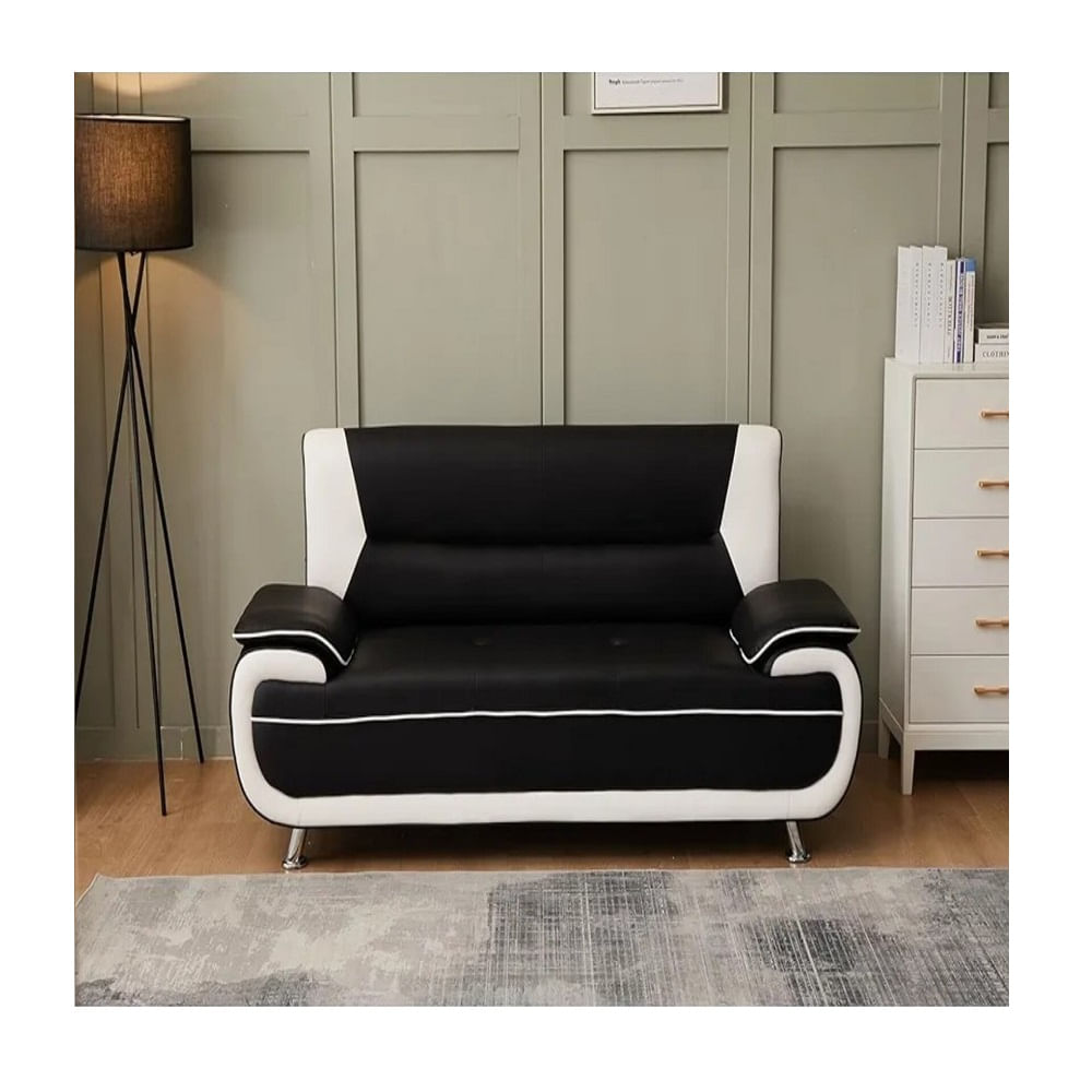 DM SOFÁ TEKKEN - NEGRO/BLANCO