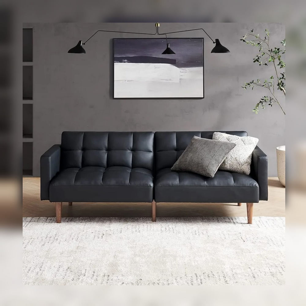 DM SOFÁ CAMA TIME - NEGRO