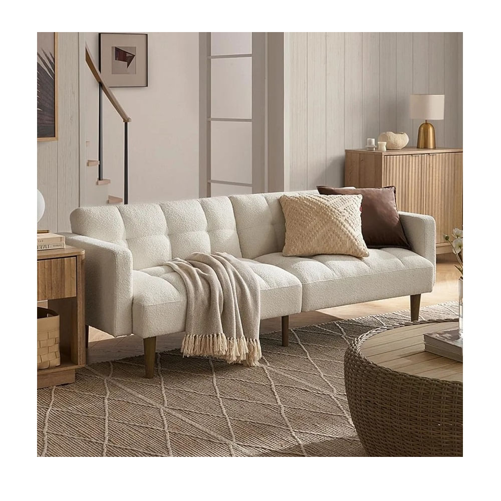 DM SOFÁ CAMA TIME - BLANCO