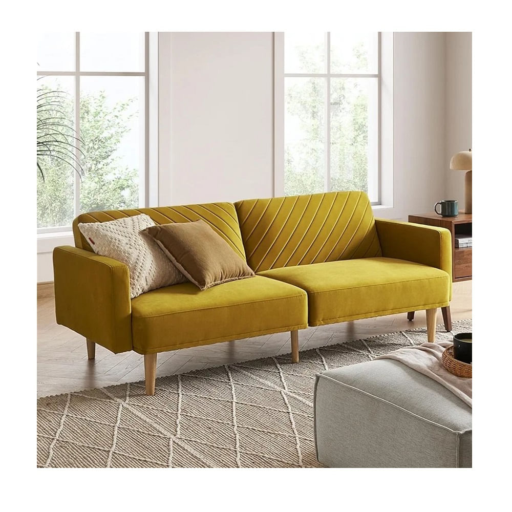 DM SOFÁ CAMA TALE - MOSTAZA