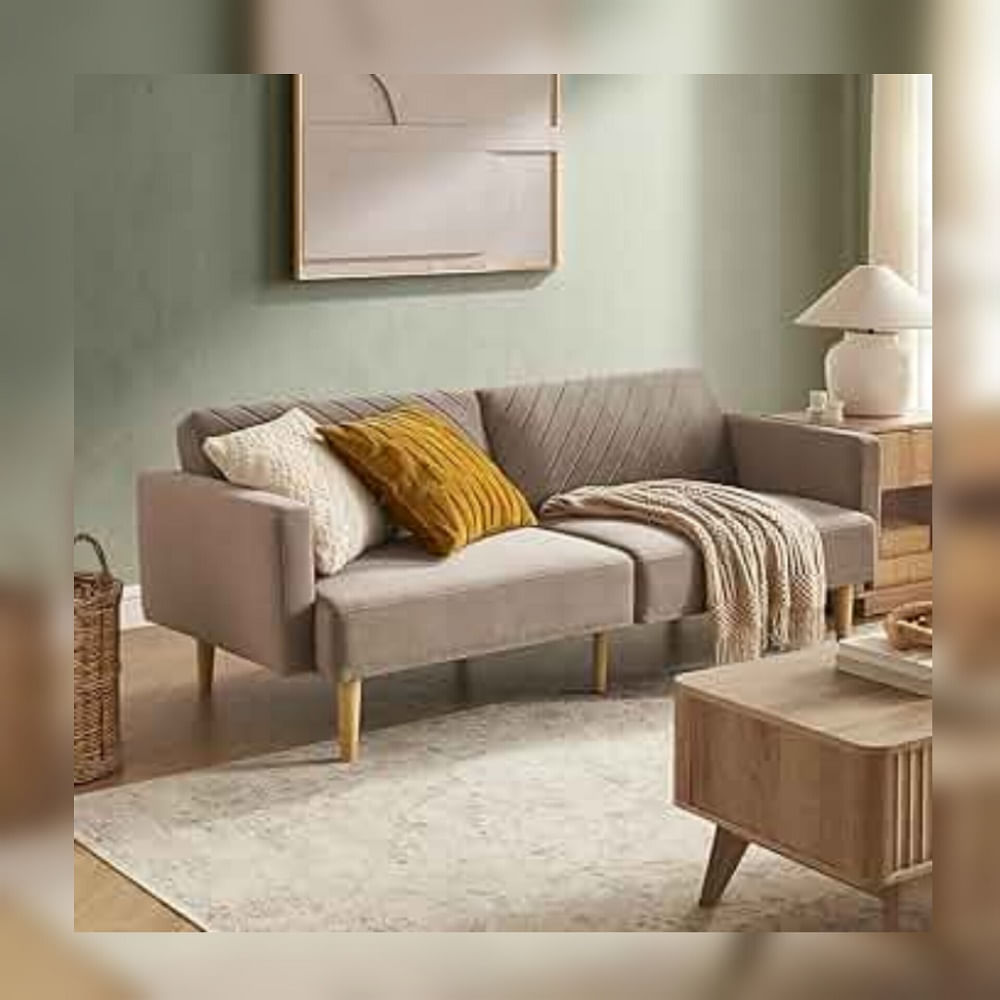 DM SOFÁ CAMA TALE - MARRÓN CLARO