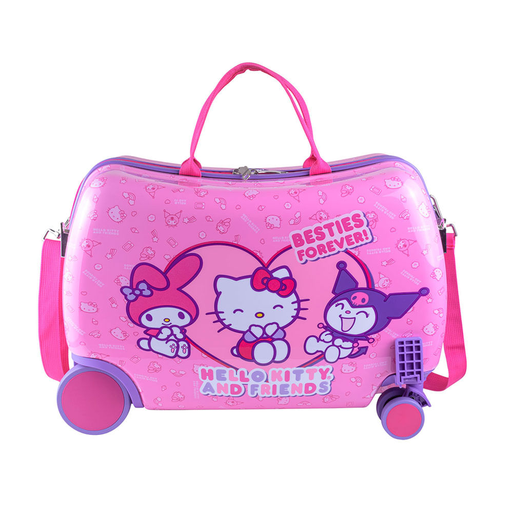 Maleta Bolso Infantil Hello Kitty Scool Carry on