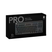 Teclado Logitech PRO X TKL LIGHTSPEED NEGRO