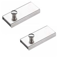 Guía Iman Rectangular para Recta Industrial por 2 Unidades