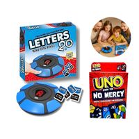 Dúo Juegos de Mesa BASTA Digital + UNO No Mercy