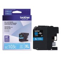 Tinta Brother LC-103C Cian (600 Pgs)